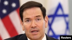 د متحدو ایالتونو د بهرنیو چارو وزیر مارکو روبیو د لبنان او اسرائیل ترمنځ د خبرو د لومړي پړاو کوربه و.