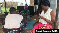 Metuge: Campo de deslocados do centro agrário de Napala, para deslocados da insurgência em Cabo Delgado. Moçambique