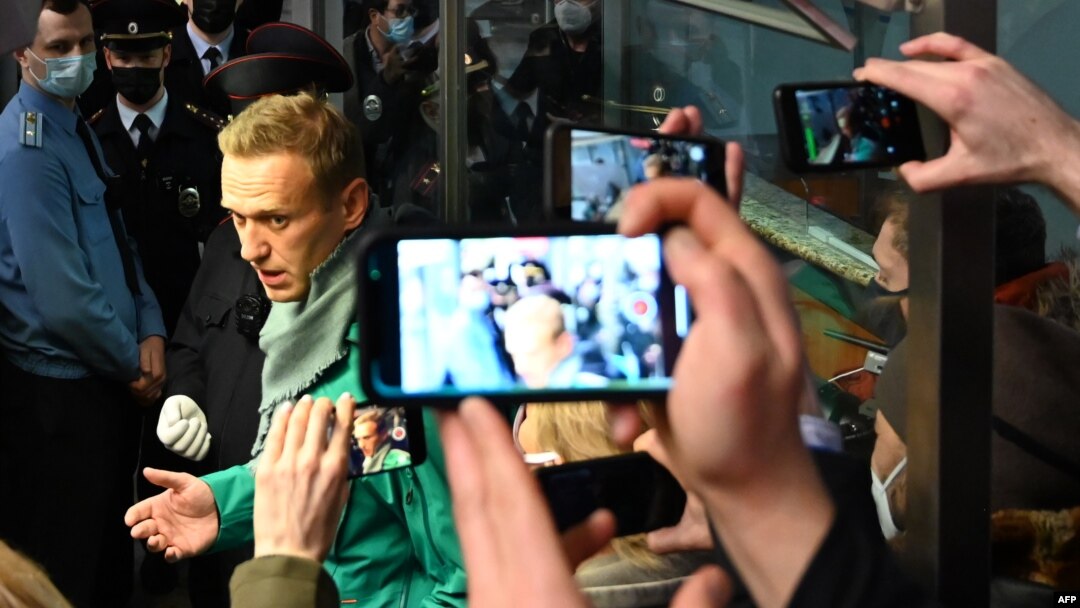 ARHIVA - Aleksej Navalni na protestima u Rusiji
(Photo: AFP)