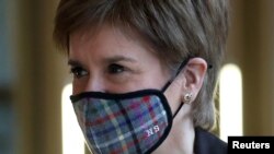 Perdana Menteri Skotlandia Nicola Sturgeon 