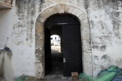 FILE - The Door of No Return at Cape Coast Castle, a fortress used to confine slaves in Ghana before they were shipped abroad, is pictured Dec. 1, 2010.