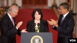 La jueza Sonia Sotomayor, de ascendencia puertorriqueña, será la encargada de juramentar al vicepresidente.