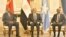 የኤርትራ ፕሬዚደንት ኢሳያስ አፈወርቂ፣ የሶማሊያ ፕሬዚደንት ሀሰን ሼክ መሀሙድ፣ የግብፅ ፕሬዚደንት አብዱልፈታህ አል ሲሲ በአስመራ