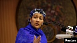 Mataimakiyar sakataren majalisar dinkin duniya, Amina Mohammed