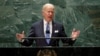 Predsjednik Joe Biden govori na 76. zasjedanju Generalne skupštine UN u New Yorku, 21. septembra 2021.
