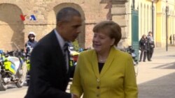 Obama ke Jerman Disambut Demo Anti TTIP