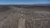 A drone view shows the ancient geoglyph of 'El Gigante de Tarapaca' placed on 'Unita' hill close to 'Huara' town area, in Atacama desert, Iquique, Chile, Oct. 28, 2024.