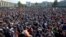 FILE: Representative illustration of large crowd of people. Taken in Bishkek, Kyrgyzstan, 10.5.2020