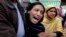 A Pakistani Christian woman mourns over a family member who was killed from a suicide bombing attack near two churches in Lahore, Pakistan, March 15, 2015. 
