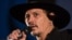 U.K. -- Actor Johnny Depp introduces his film, The Libertine, to the audience at 'Cineramageddon', the outdoor cinema venue, at the Glastonbury Festival of Music and Performing Arts on Worthy Farm near the village of Pilton in Somerset, June 22, 2017
