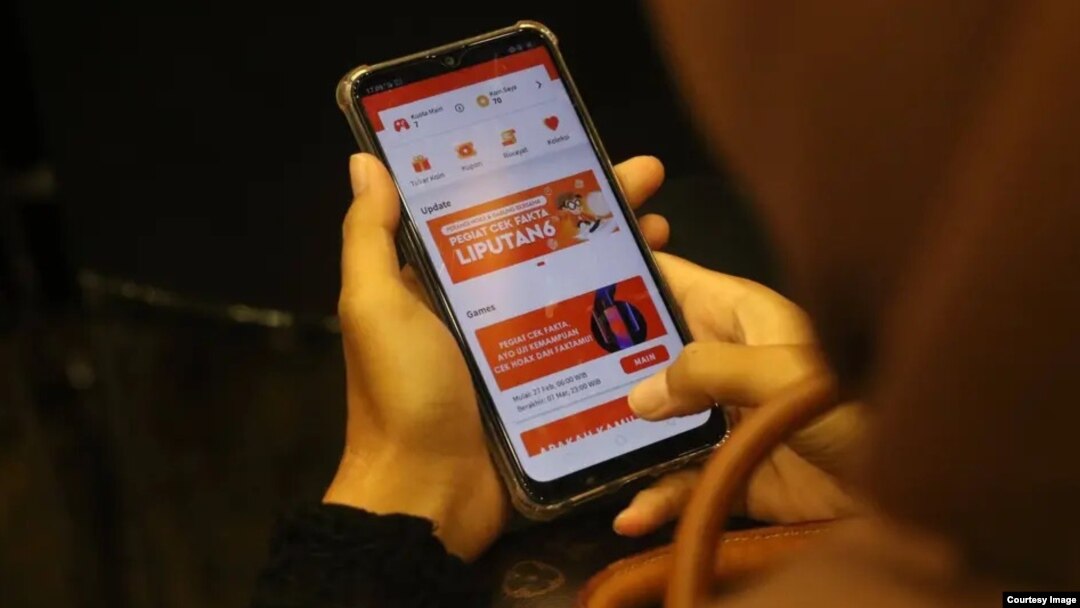 Laman Pegiat Cek Fakta Liputan6.com. (Courtesy Liputan6.com)