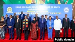 Abitabiriye inama ya EAC na SADC