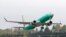 Một chiếc Boeing 737 MAX 8 bay thử ở Seattle, 10/4/2019