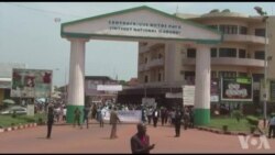 Manifestation à Bangui contre les violences (vidéo)