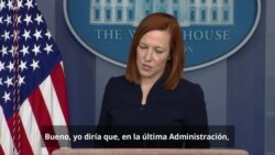 Jen Psaki vocera de la Casa Blanca