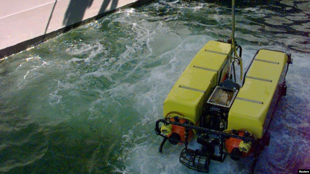 Một thiết bị lặn có tên gọi "Deep Drone" của Hải quân Mỹ.