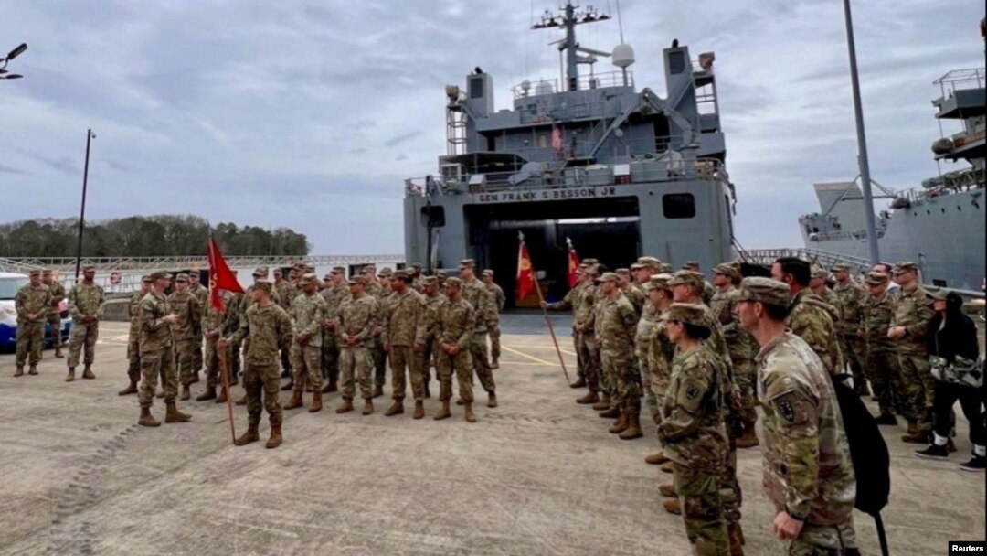 Bantuan kemanusiaan siap berangkat dari Amerika Serikat untuk dikirim ke Gaza setelah Presiden Joe Biden memerintahkan pembangunan dermaga terapung di Gaza untuk penyaluran bantuan. 