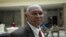 FILE FILE- FILE - In this May 5, 2017 file photo, then-incumbent head of Kenya's National Olympic Committee Kipchoge 'Kip' Keino, attends a meeting on the day committee elections were supposed to take place in Nairobi. 