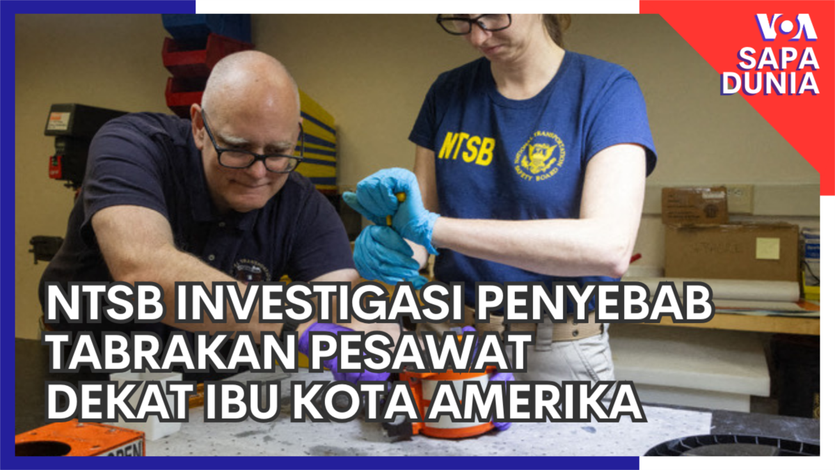 NTSB Investigasi Penyebab Tabrakan Pesawat Dekat Ibu Kota Amerika