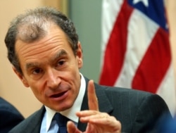 FILE - Daniel Fried, then a U.S. assistant secretary of state, is pictured in Warsaw, Poland, March 21, 2007.