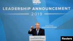 Boris Johnson ganó el martes 23 de julio de 2019 la carrera para Primer Ministro de Gran Bretaña.