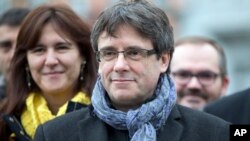 Mantan Presiden Catalonia Carles Puigdemont. (Foto: dok.)