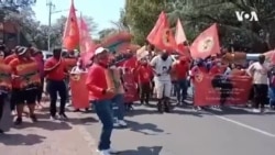 Metal Workers Union Staging Protest Outside Zimbabwe Embassy in South Africa