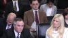 Tareq (L) and Michaele Salahi appear before the House Committee on Homeland Security, 20 Jan 2010