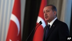 Serokê Tirkiyê Recep Tayyip Erdogan. 