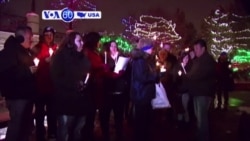 VOA60 America - Vigil held for the victims of Colorado Springs Planned Parenthood clinic shooting