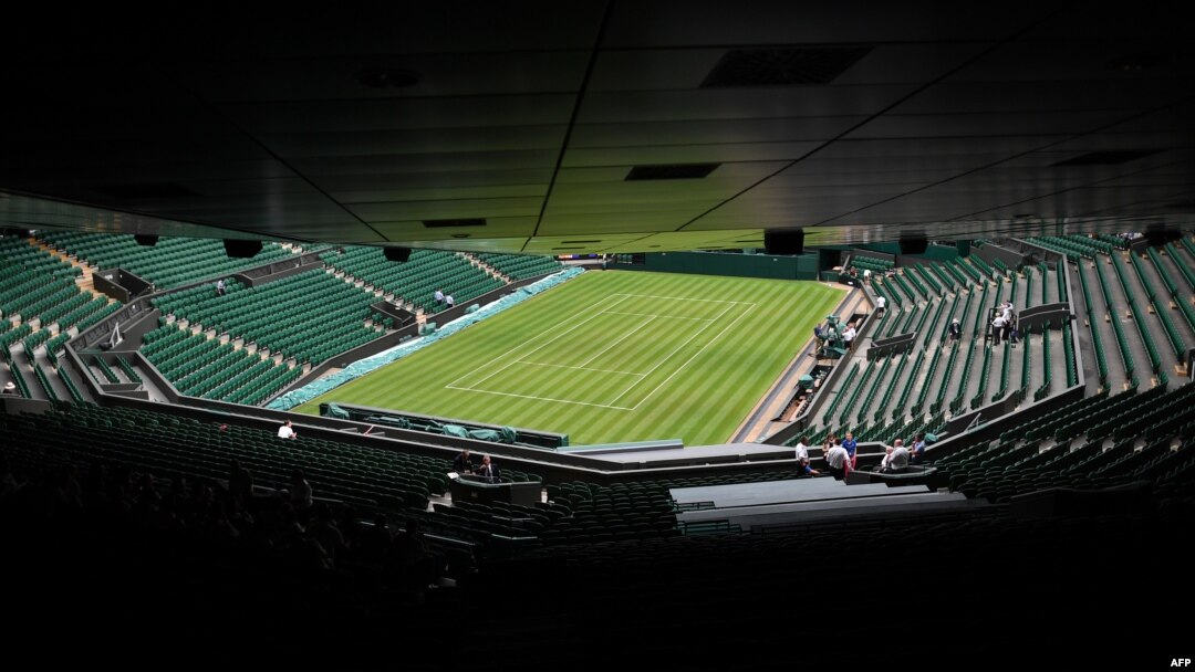 Untuk pertama kali, kejuaraan tennis Wimbledon di London tidak akan diadakan tahun ini. 
