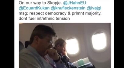 Хан доаѓа во Скопје со силна порака