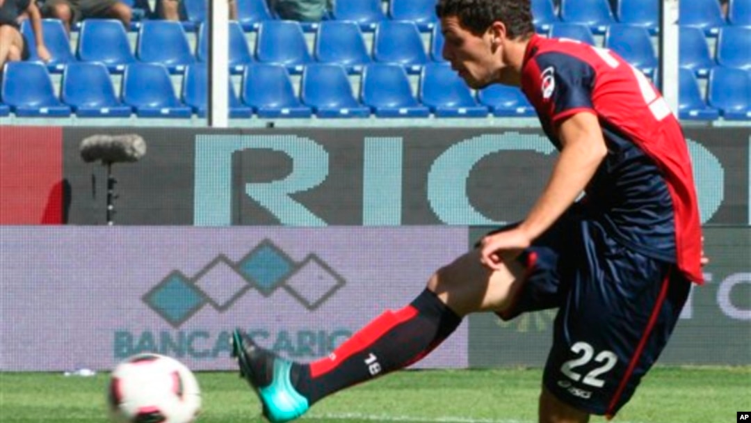 Mattia Destro, penyerang klub Roma (Foto: dok) 