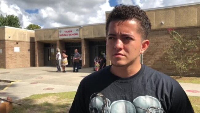 Brian, uno de los afectados por el huracán Florence en Carolina del Norte