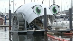 'Mr. Trash Wheel' Gobbles up Garbage