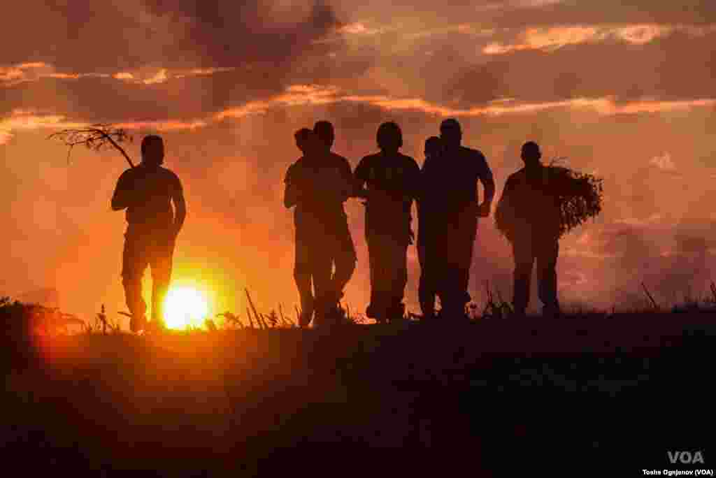 Wildfires in North Macedonia