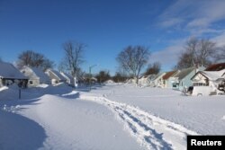 Blizzard hits Buffalo, New York