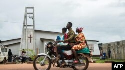 Urusengero Eglise du Christ i Mbandaka, ahagaragaye Ebola. 