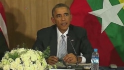 Obama Sees 'New Day' for Myanmar, But Urges Reform Measures