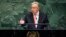 U.N. Secretary General Antonio Guterres addresses the 73rd session of the United Nations General Assembly, at U.N. headquarters, Sept. 25, 2018.