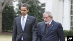 Obama, Lula Discuss Crisis