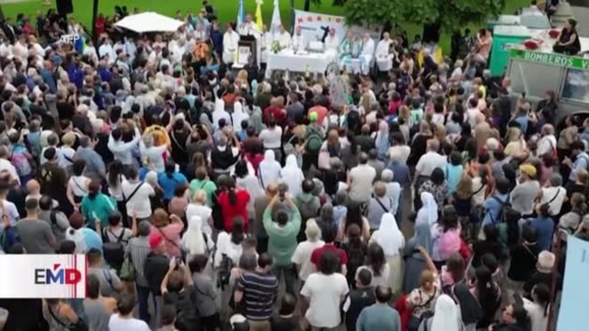 Argentinos rezan por la salud del papa Francisco