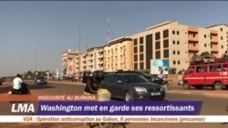 Washington conseille à ses ressortisants d'éviter le Burkina