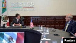 El presidente de México, Enrique Peña Nieto recibió al secretario de Seguridad Nacional de EE.UU., John Kelly en la residencia oficial de Los Pinos donde sostuvieron una reunión privada.