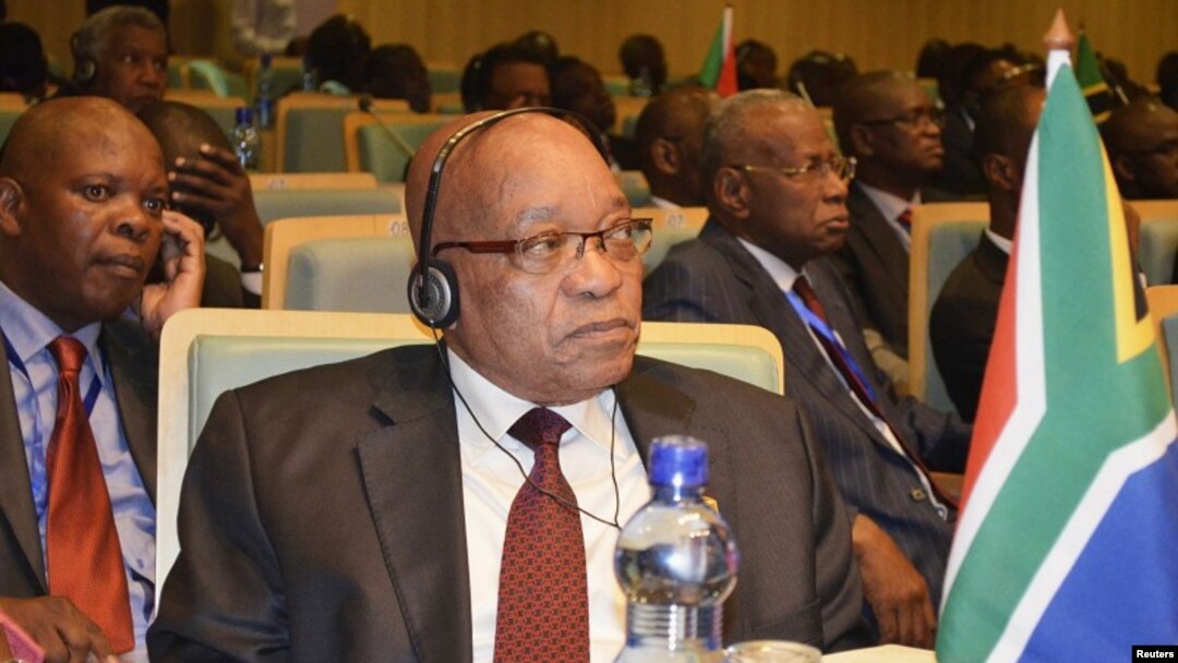 South Africa's President Jacob Zuma attends the leaders meeting at the African Union (AU) in Ethiopia's capital Addis Ababa July 14, 2012. 