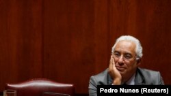 António Costa, Premier ministre portugais au parlement à Lisbonne, 27 novembre 2017.