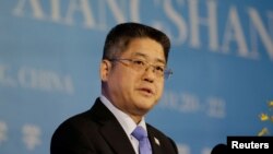 러위청 중국 외교부 부부장 (자료사진)