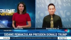 VOA Live Report untuk Metro TV: Sidang Pemakzulan Presiden Donald Trump