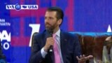 VOA60 America - The U.S. Senate Intelligence Committee has subpoenaed President Donald Trump's eldest son, Donald Trump Jr