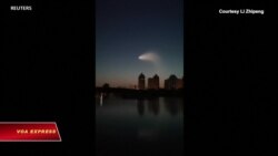 ‘UFO’ nhìn thấy tại TQ có thể là một vụ thử nghiệm phi đạn